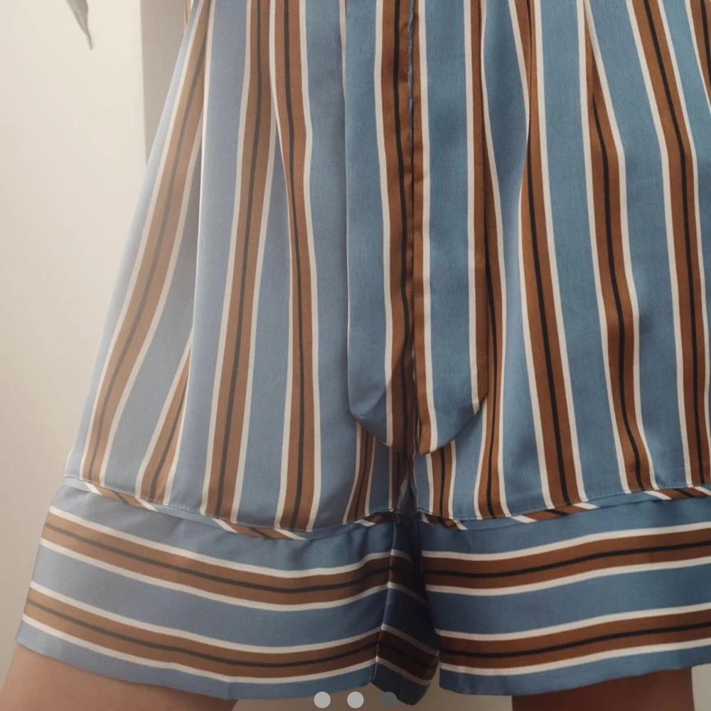 By Anthropologie belted pajama romper NWT X-small - Picture 3 of 5